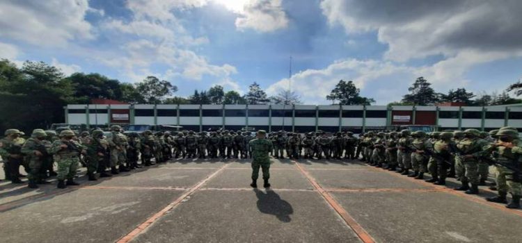Ejército Mexicano y Guardia Nacional fortalecen seguridad pública en Naucalpan