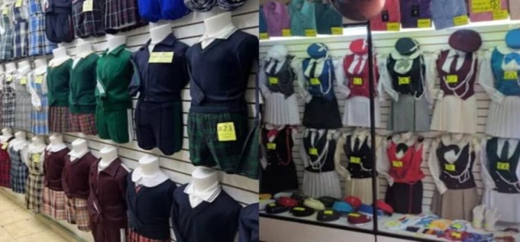 Comercio informal se queda con el 55% de ventas de uniformes escolares en Edomex