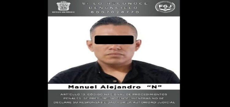 Detienen en Naucalpan a otro implicado en homicidio de Íñigo Arenas