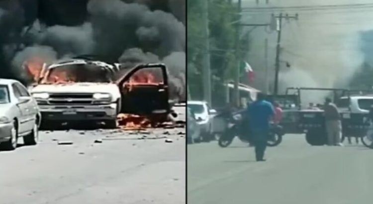 Explota camioneta con pirotecnia en Tultepec