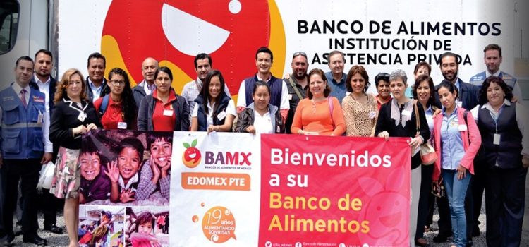 Banco de Alimentos firma convenio en pro de la nutrición de niñas y niños en Edomex