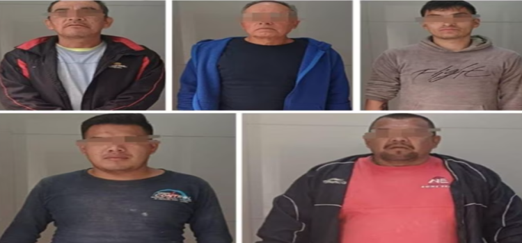 Detienen a 9 sujetos por invadir zonas federales en Naucalpan