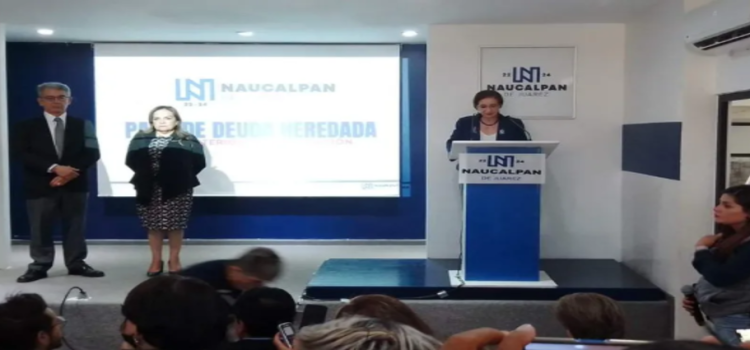 Alcaldesa de Naucalpan explica que desfalco en sus finanzas es culpa de administración anterior