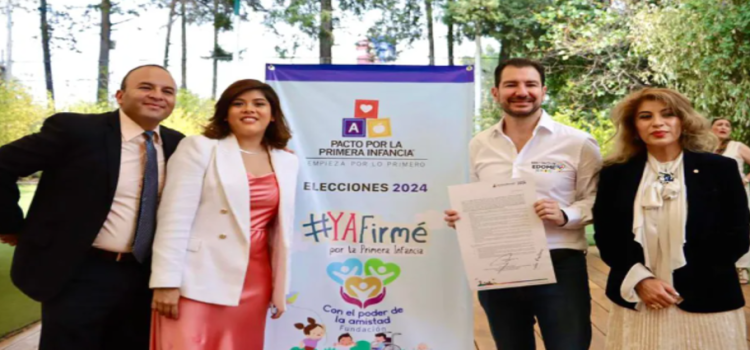 Elías Rescala firmó pacto a favor de la primera infancia en Naucalpan