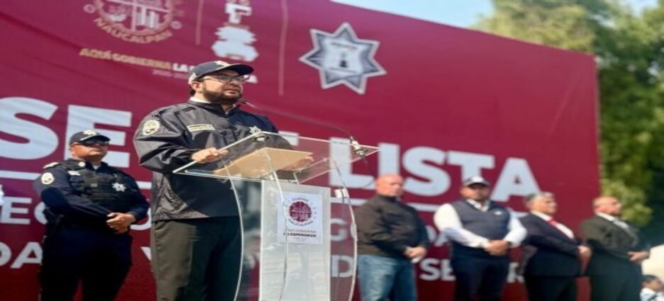 Gobierno de Naucalpan reafirma su compromiso para recuperar la paz del municipio