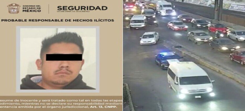 Detienen a hombre con camioneta usada en asaltos violentos en Naucalpan