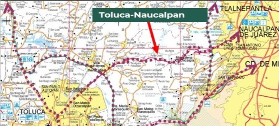 Actualizan costos en autopista Toluca-Naucalpan