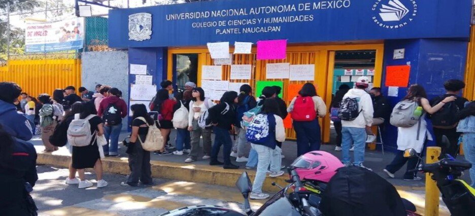 Suspenden clases este 7 de marzo en el CCH Naucalpan