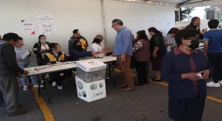 Elección 2025 de delegados en municipios del Edomex se desarrolla con normalidad