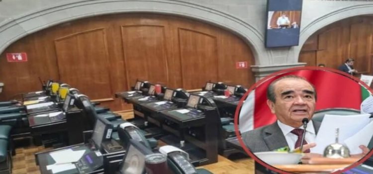 Exigen revertir el ausentismo en pleno del Congreso del Edomex