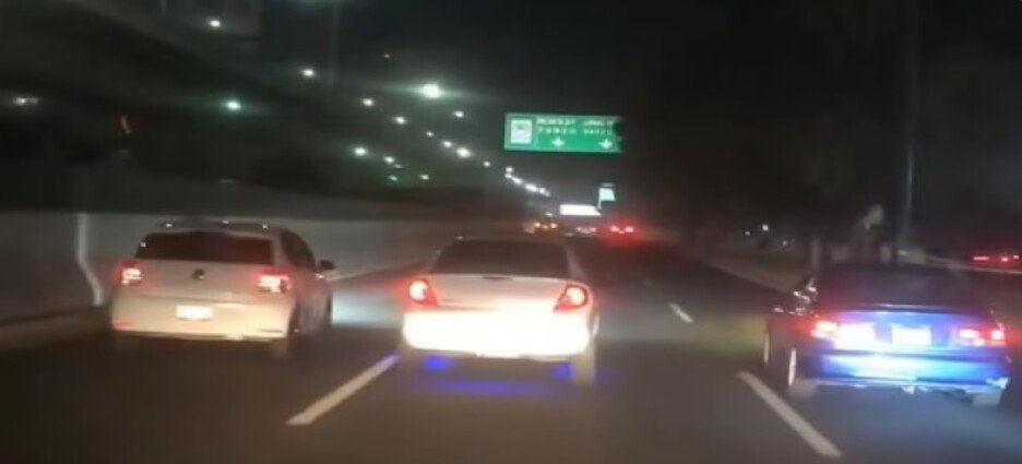 Denuncian cierre de avenida Periférico Norte para realizar arrancones en Naucalpan