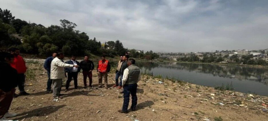 Previenen riesgo de inundaciones en la presa los Cuartos de Naucalpan