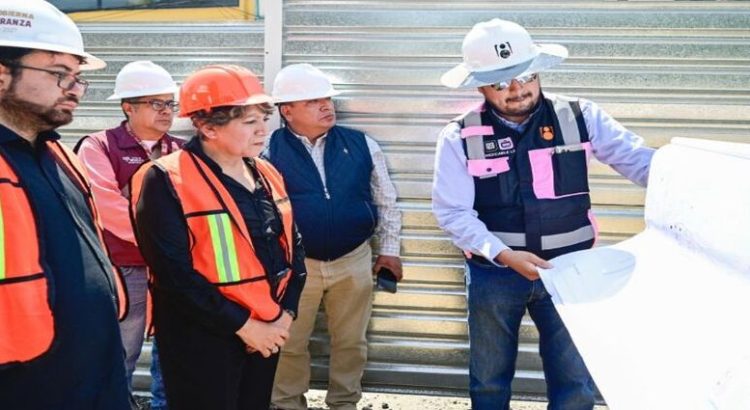 Supervisan obras de la Línea III Mexicable en Naucalpan