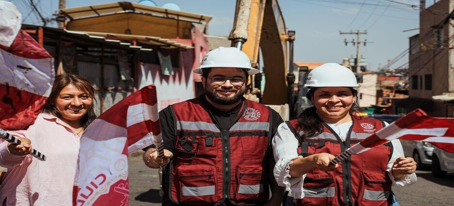 Alcalde de Naucalpan supervisa obra del segundo tramo de la avenida Minas Palacio