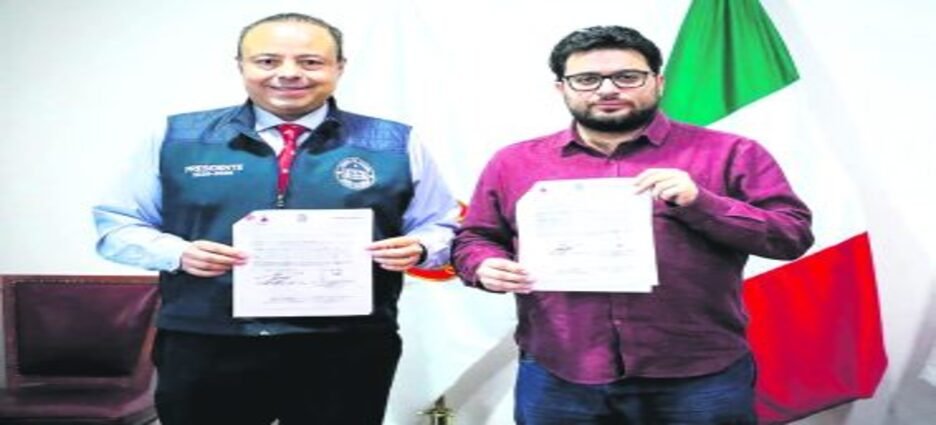 Gobierno de Naucalpan firma convenio con el Colegio de Notarios