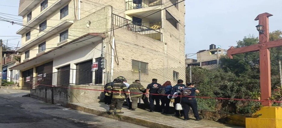 Todo listo para demolición de edificio con riesgo en Naucalpan