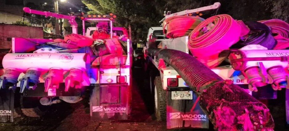 Intensas lluvias suben nivel del agua en presa Los Cuartos, Naucalpan