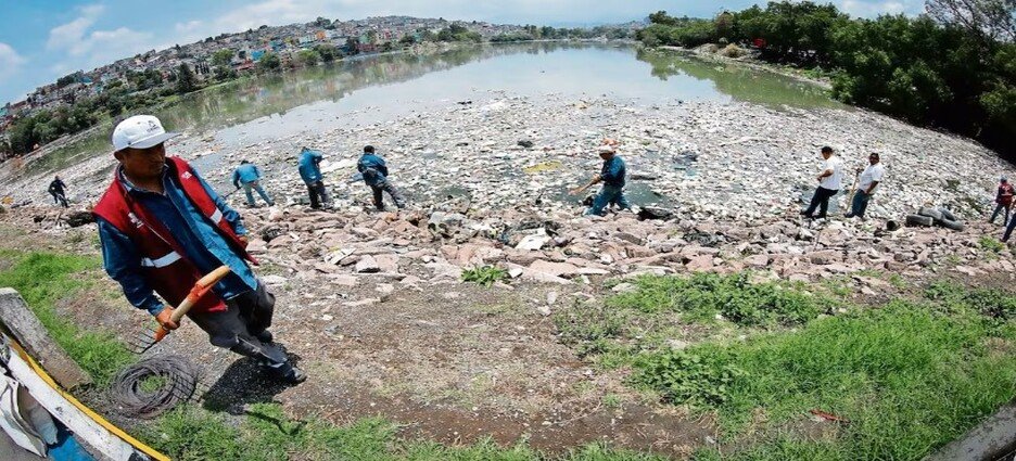 Baja nivel de presa en Naucalpan pero aún persiste riesgo