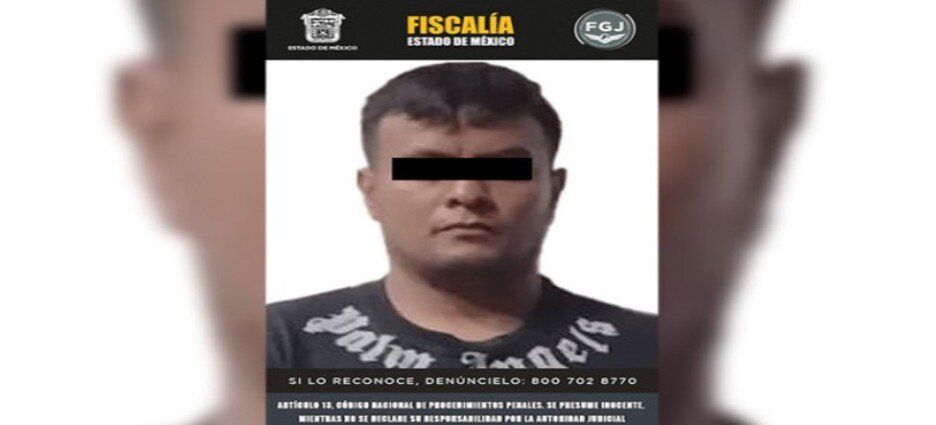 Detienen a sujeto acusado de feminicidio en Naucalpan