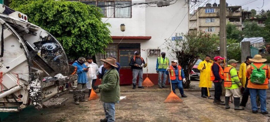 Protección Civil revisa afectaciones tras lluvias en Naucalpan