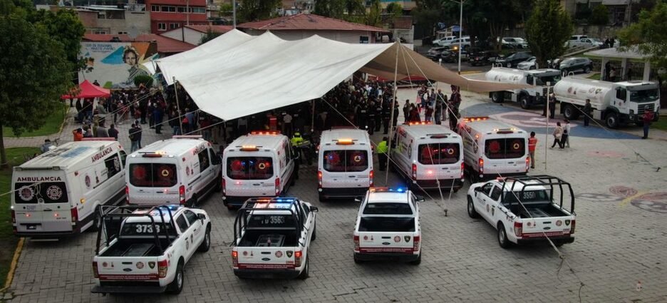 Fortalecen capacidad de respuesta para emergencias en Naucalpan
