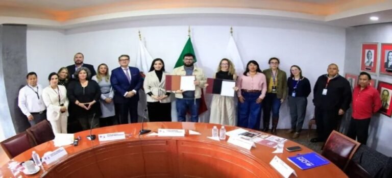 Naucalpan se convierte en el primer municipio en firmar convenio de cooperación con la OIM