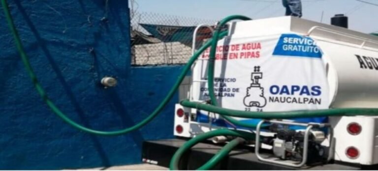 Garantizan distribución de agua con legalidad y transparencia en Naucalpan