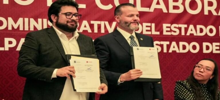 Gobierno de Naucalpan signa convenio de colaboración con tribunal de justicia administrativa del Edomex