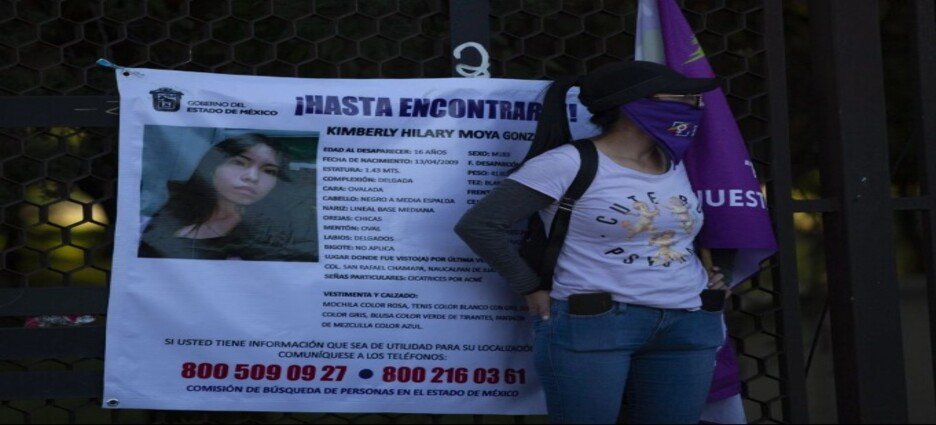Sin rastro de Kimberly Hilary a más de 20 días de su desaparición en Naucalpan