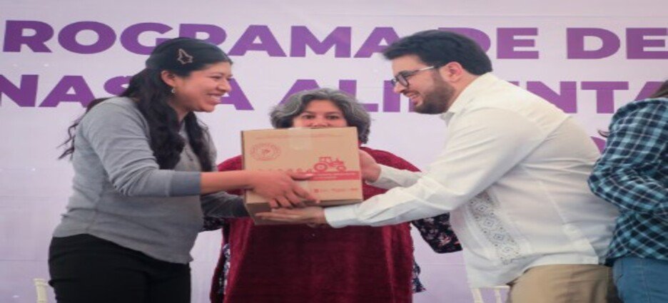 Entregan 700 Canastas Alimentarias del Bienestar en Naucalpan