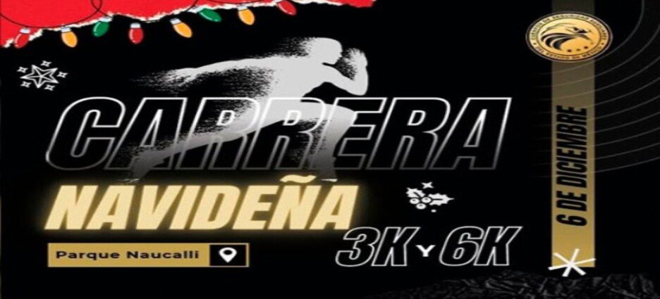 Primera Carrera Navideña 2025 llegará a Naucalpan