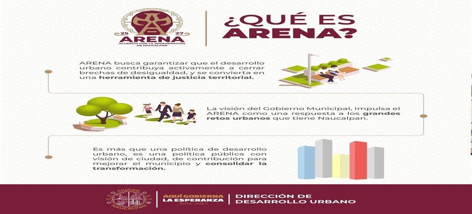 Buscarán frenar especulación inmobiliaria y desigualdad territorial con el ARENA en Naucalpan