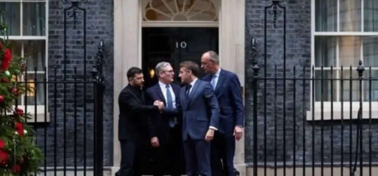 Afinan líderes europeos y Ucrania propuesta de plan de paz para enviar a Estados Unidos