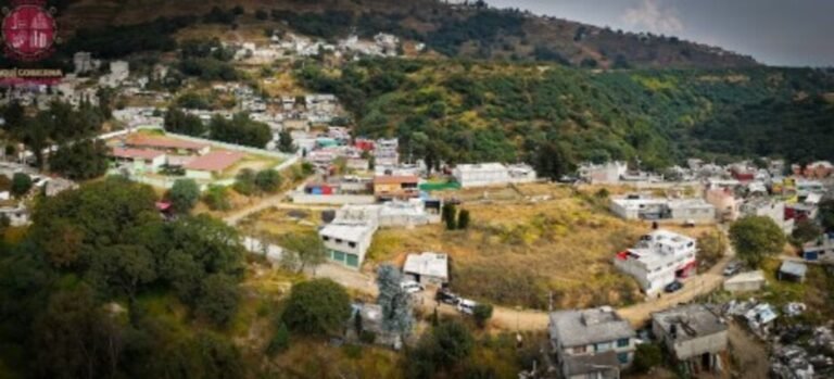 Pavimentan avenida del Rosal con apoyo comunitario en San Francisco Chimalpa, Naucalpan