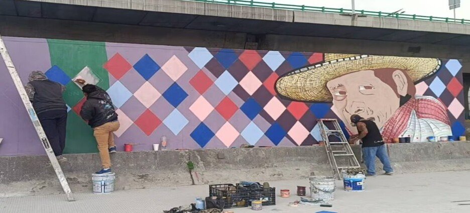 Promueven el arte urbano como parte de rehabilitación de Periférico Norte en Naucalpan
