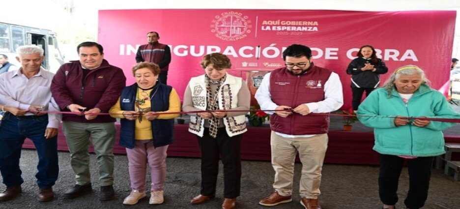 Gobernadora Delfina Gómez anuncia rehabilitación integral del Periférico Norte en Naucalpan para 2026