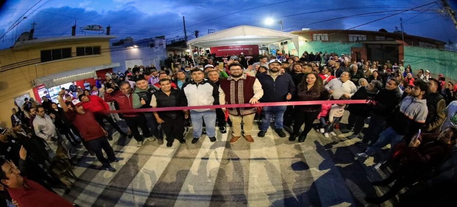 Gobierno de Naucalpan cierra el 2025 con entrega de obras en beneficio de miles de habitantes