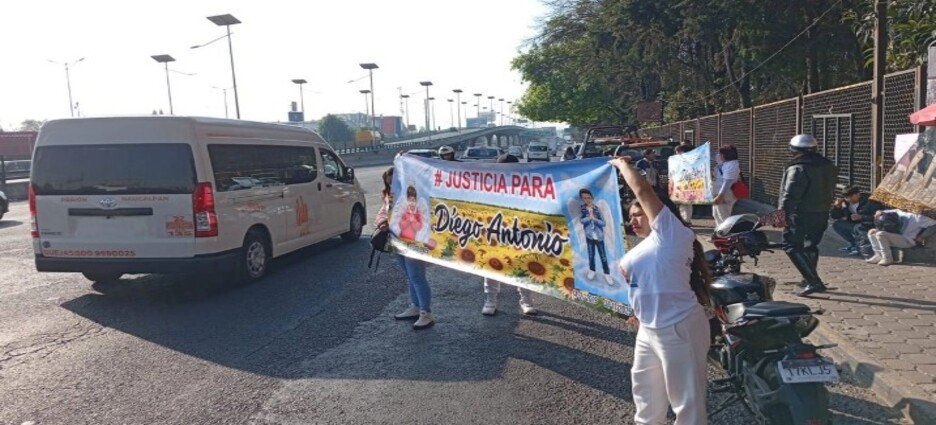 Exigen justicia para Diego Antonio en Naucalpan