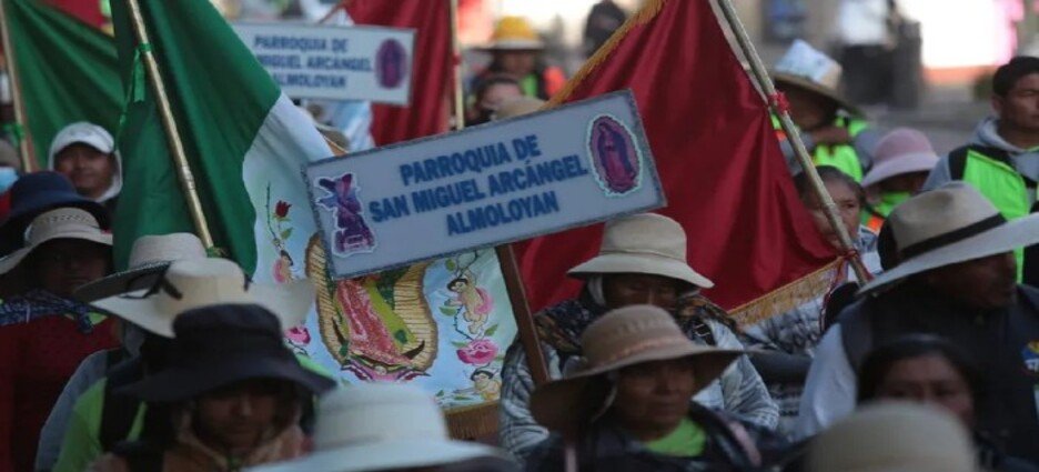 Más de 30 mil peregrinos piden por la paz durante su camino a la Basílica de Guadalupe