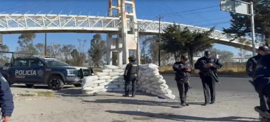 Mantienen vigilancia en principales accesos de Toluca
