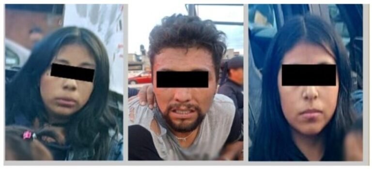 Recuperan vehículo robado y detienen a 3 tras persecución en la Toluca-Naucalpan