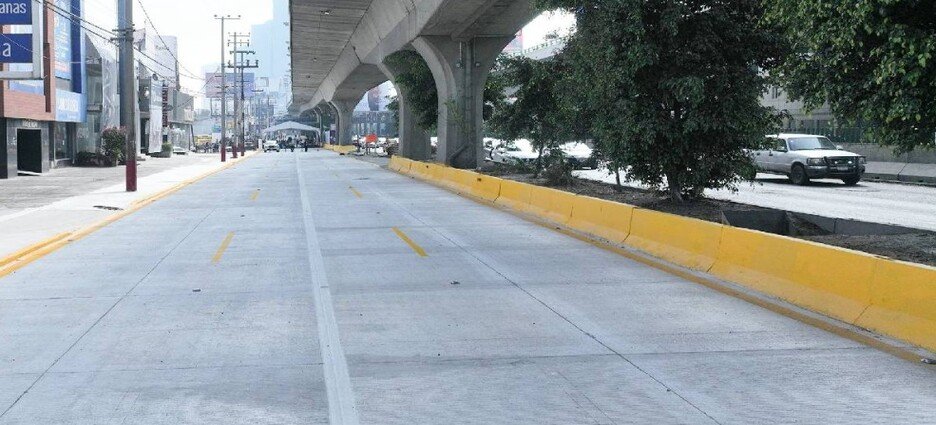 Anuncian reapertura de la lateral de Periférico en Naucalpan