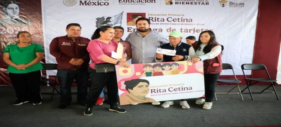 Garantizan becas Rita Cetina para alumnado de Naucalpan