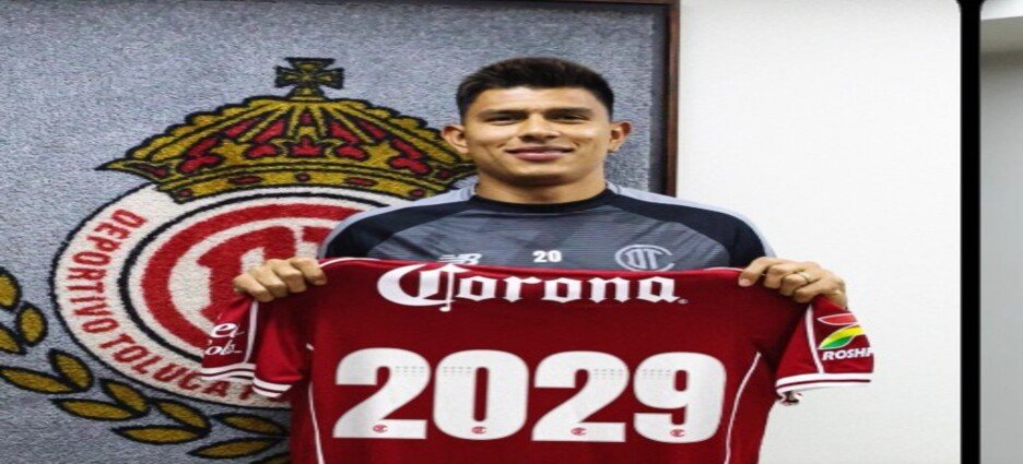 Jesús Gallardo renueva contrato hasta 2029 con Diablos del Toluca