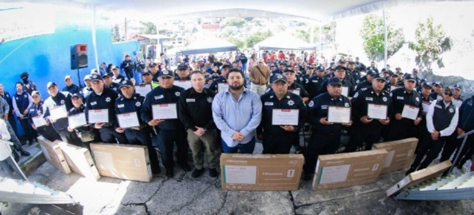 Mejora percepción de seguridad en Naucalpan