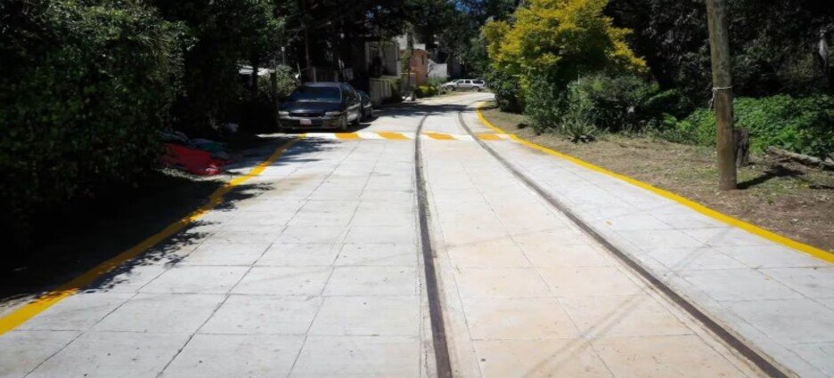 Programa COMUNA rehabilita calle en la Av. Ferrocarril de Acámbaro en Naucalpan