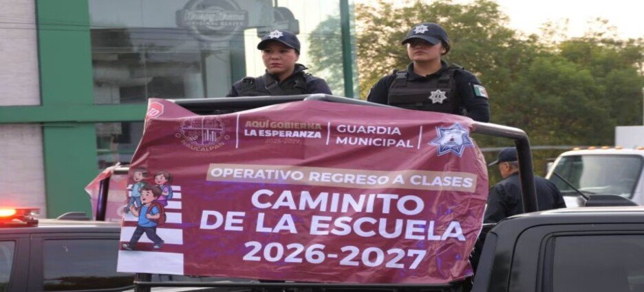 Activan Operativo Caminito de la Escuela 2026-2027 en Naucalpan