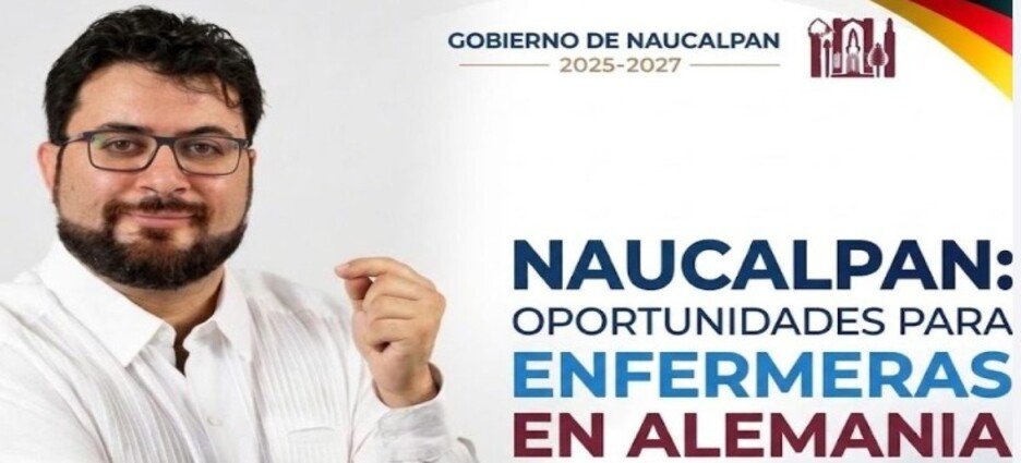 Abren convocatoria para enfermeras de Naucalpan que quieran ir a Alemania