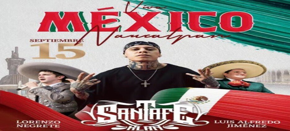 Santa Fe Klan y Sonido La Changa estarán en Naucalpan